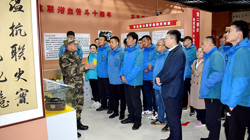 公司北景區(qū)運(yùn)營(yíng)黨支部“奮斗百年路 啟航新征程--學(xué)黨史、悟思想、辦實(shí)事、開(kāi)新局”寒蔥嶺密營(yíng)遺址愛(ài)國(guó)主義教育實(shí)地考察主題黨日活動(dòng)